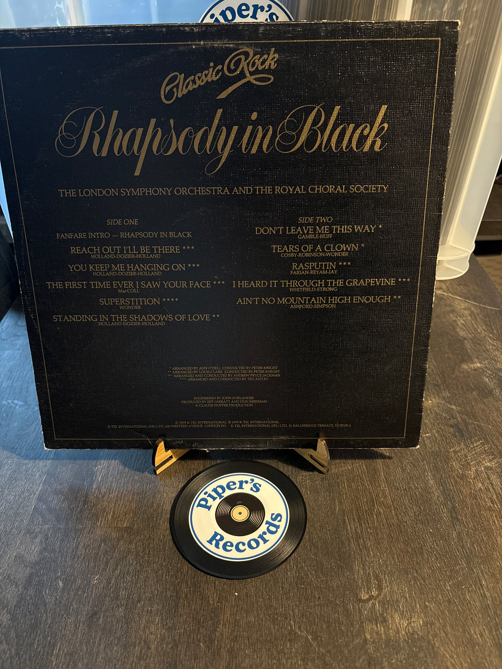 The London Symphony Orchestra – Rhapsody In Black (LP)