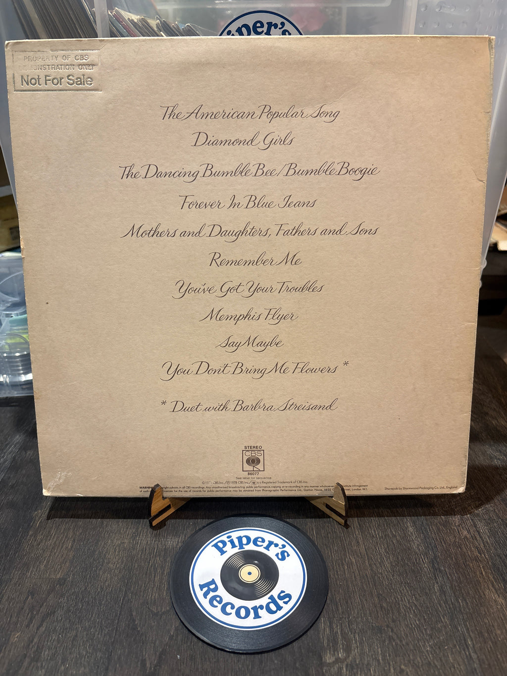 Neil Diamond – You Don’t Bring Me Flowers (LP)
