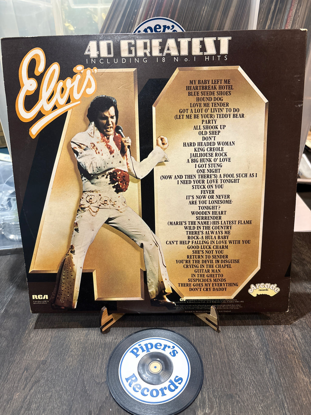 Elvis Presley – 40 Greatest Hits (2×LP, Gatefold)