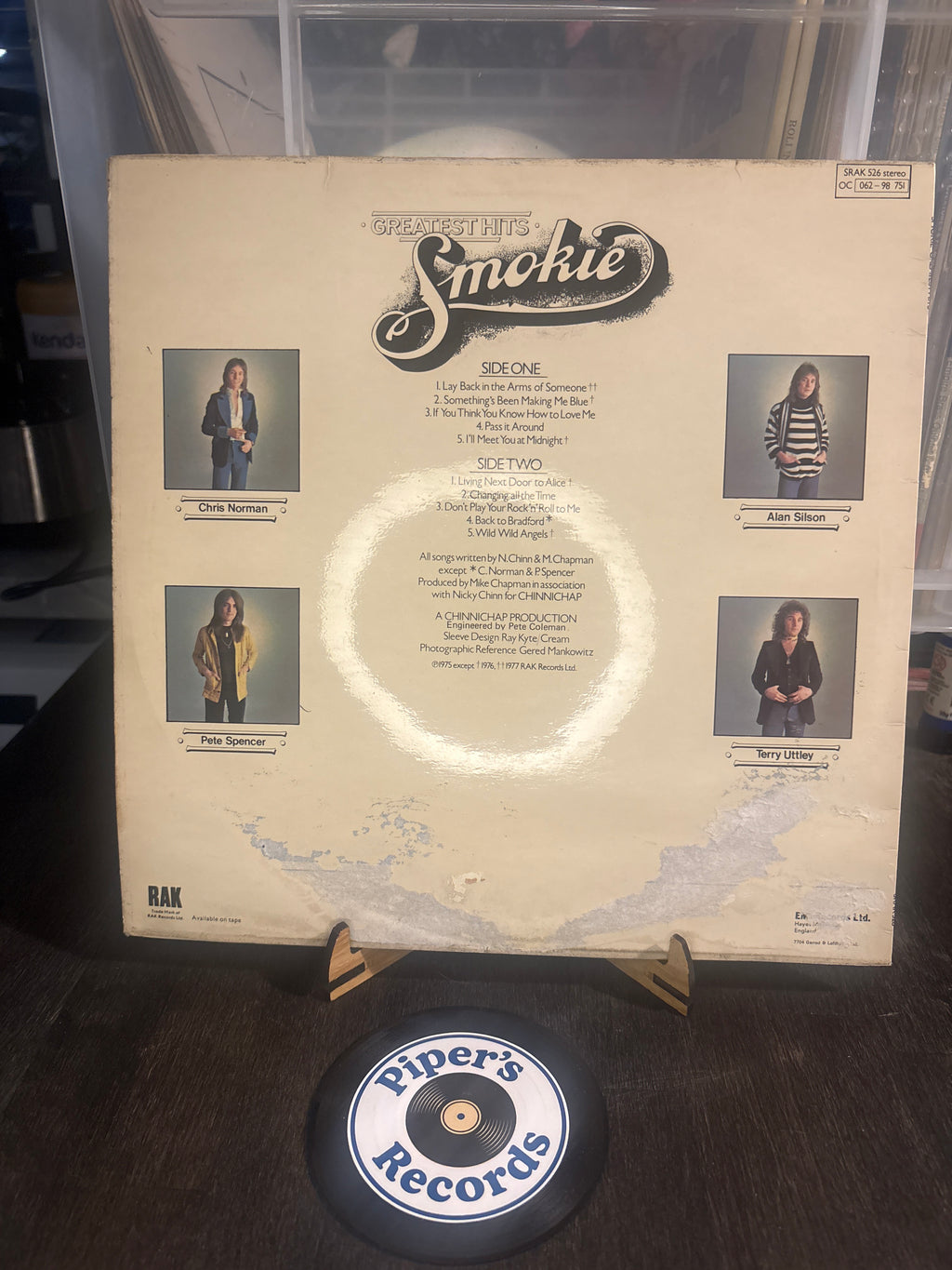 Smokie – Greatest Hits (1977 UK LP)