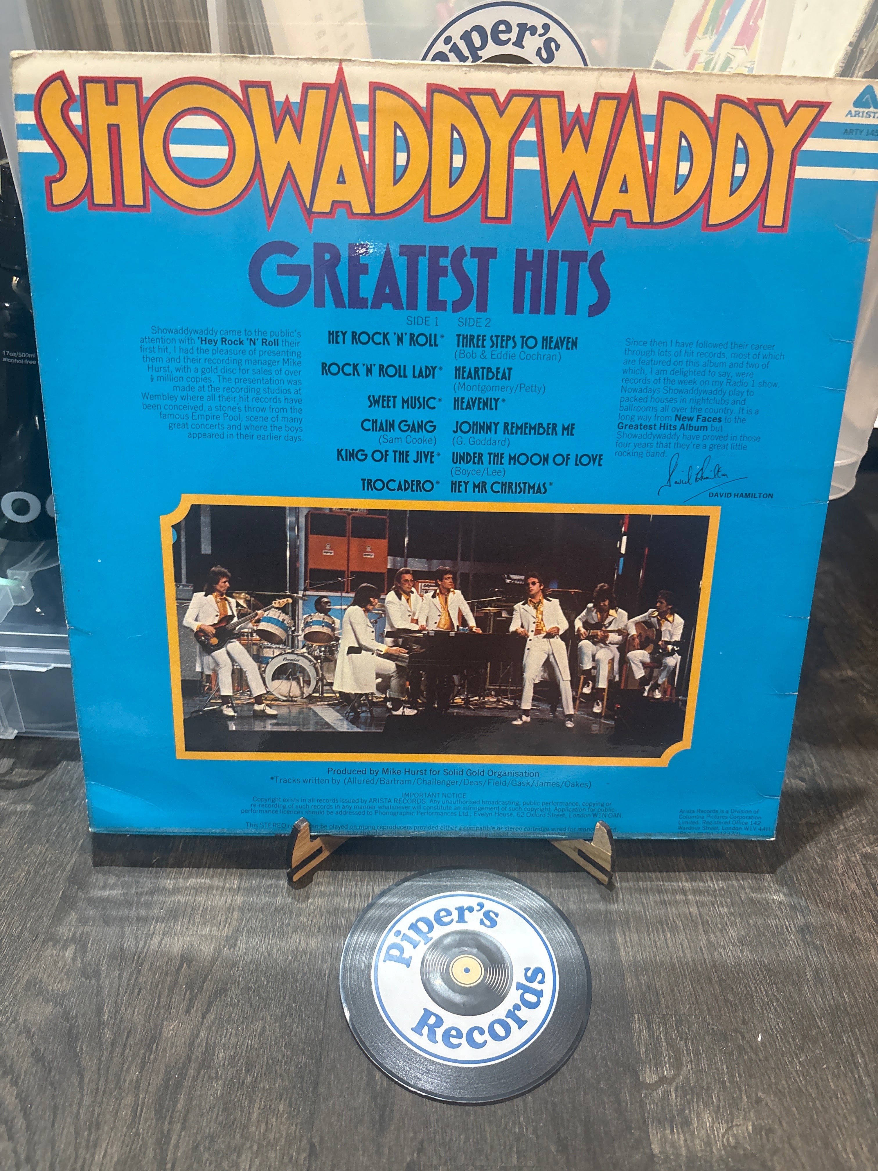 Showaddywaddy – Greatest Hits (1976 UK LP)
