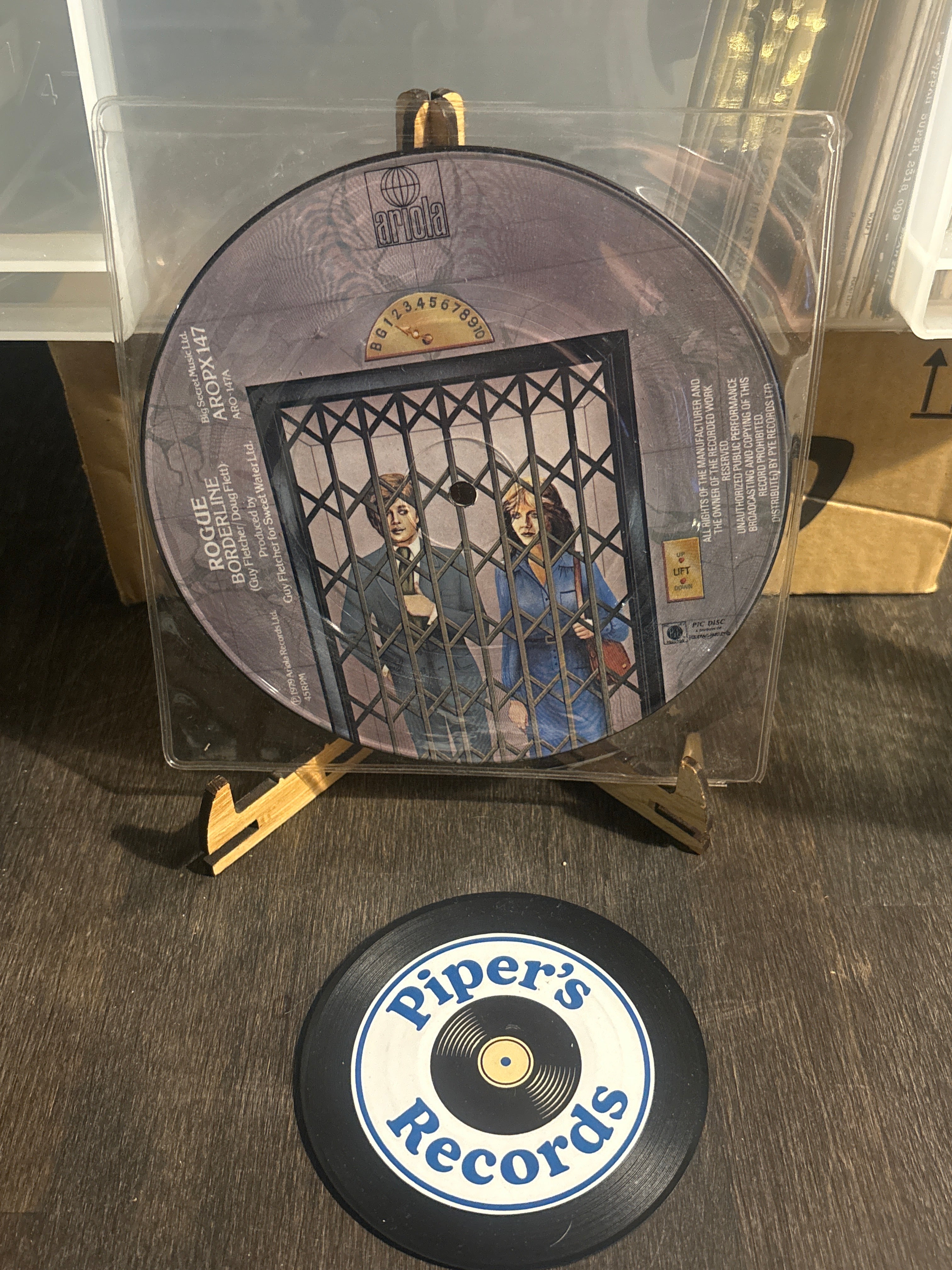 Rogue – Borderline (1979 UK 7" Picture Disc Single)
