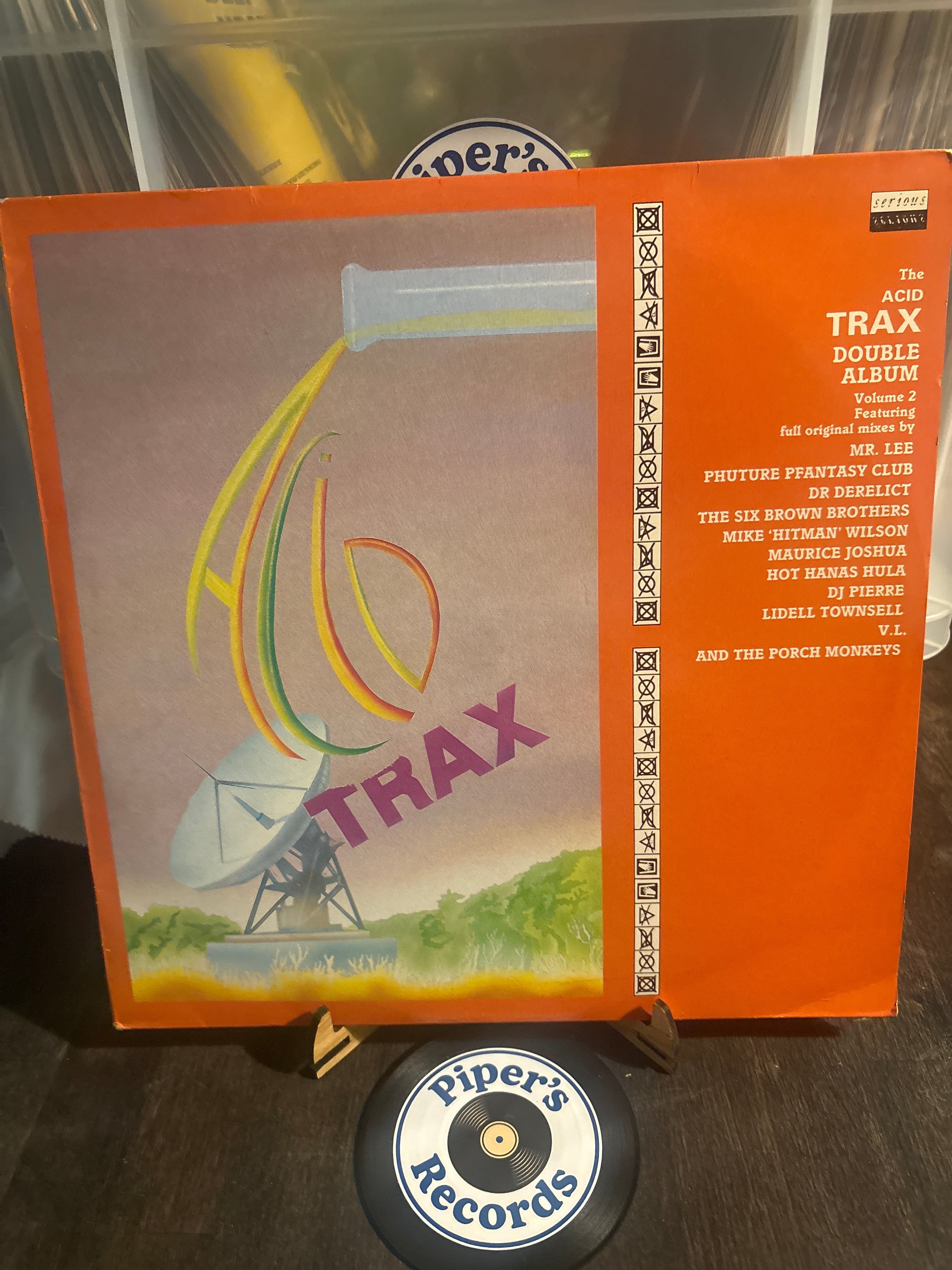 Various – Acid Trax Volume 2 (1988) – 2×LP (DRUG 2)