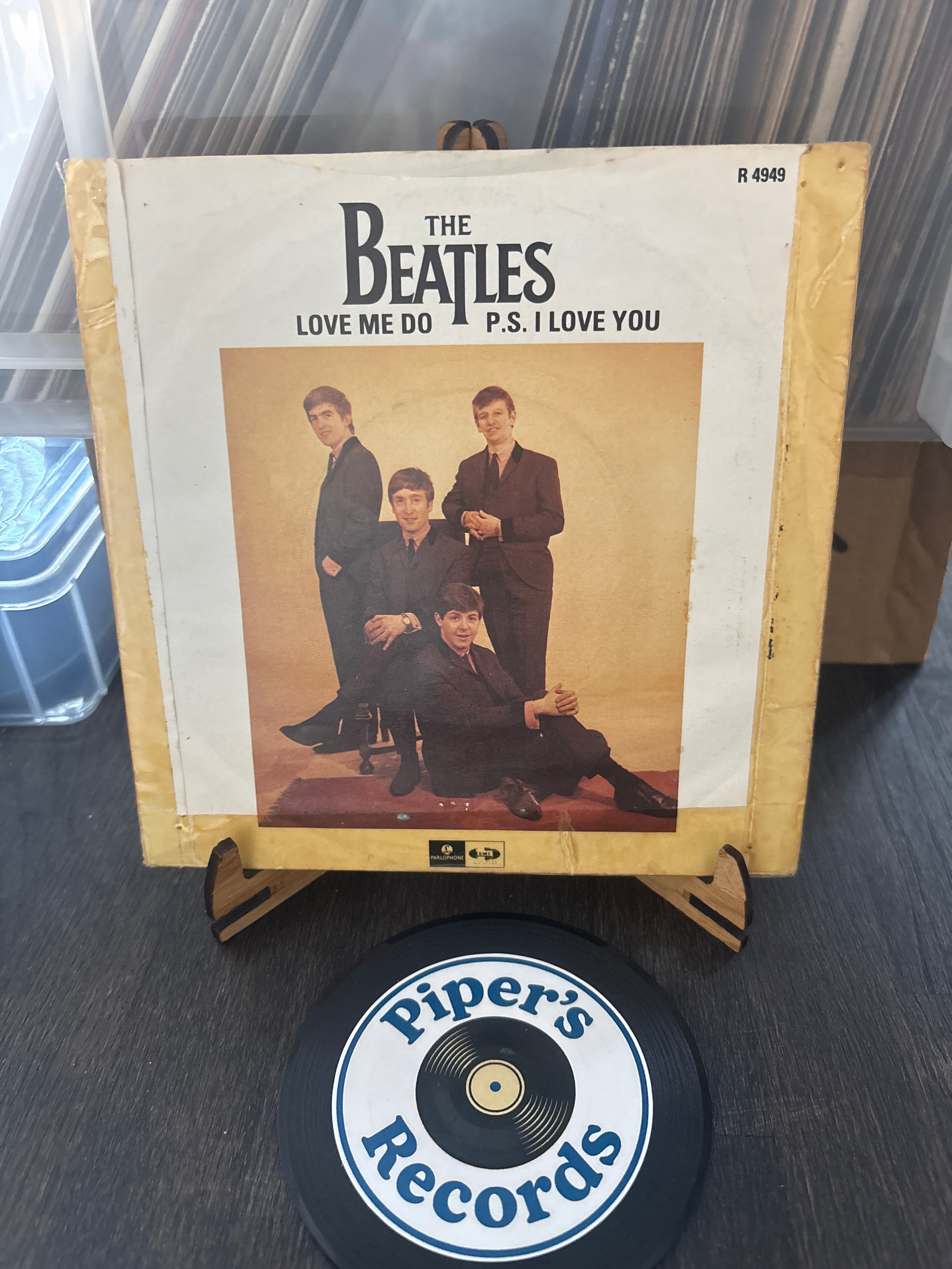 The Beatles – Love Me Do / P.S. I Love You (7", Single, 45 RPM, Mono)