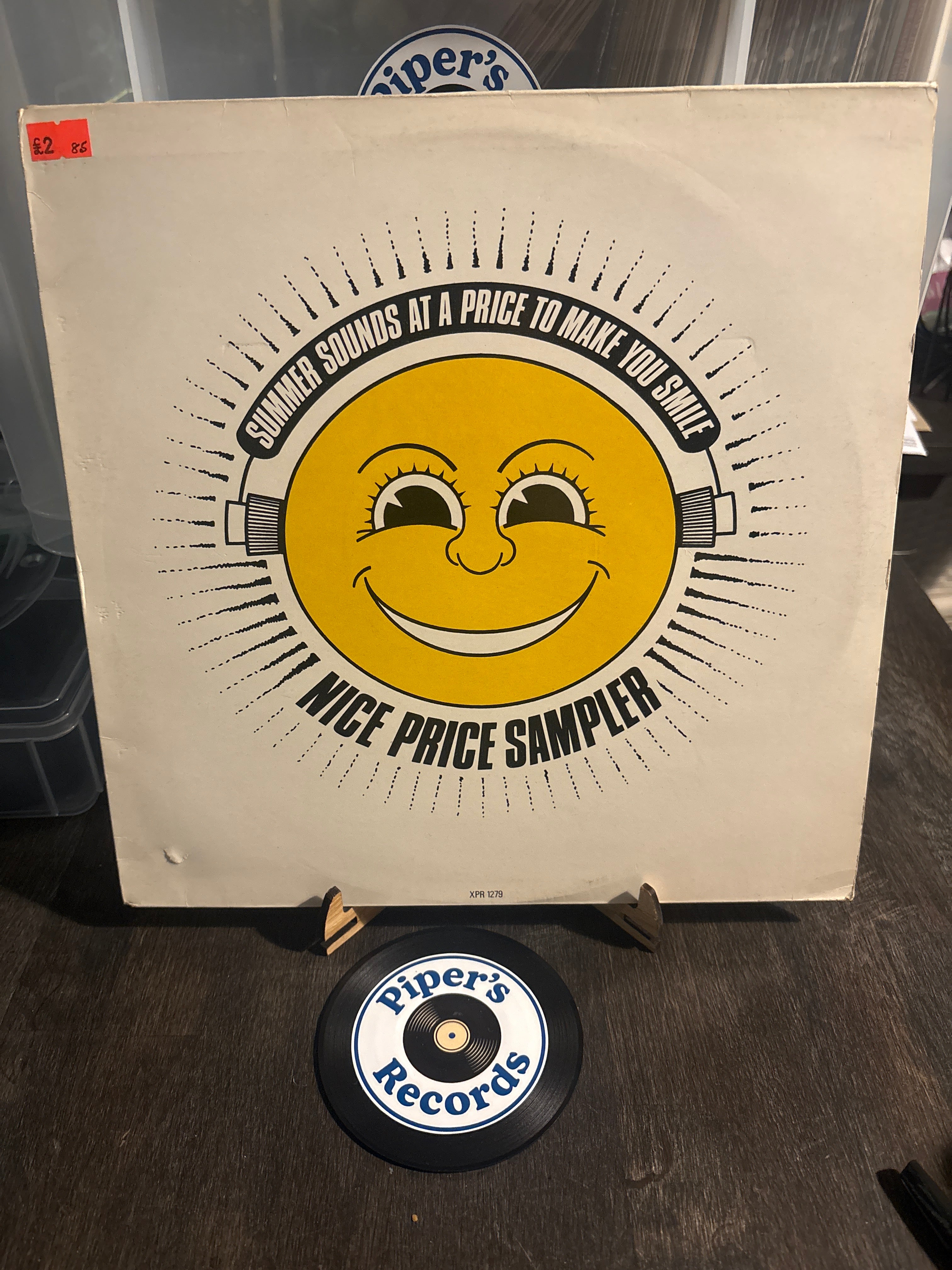 Various Artists – Promotional Album: Summer Sounds (At a Price to Make You Smile) (LP, Promo Compilation, 1985)