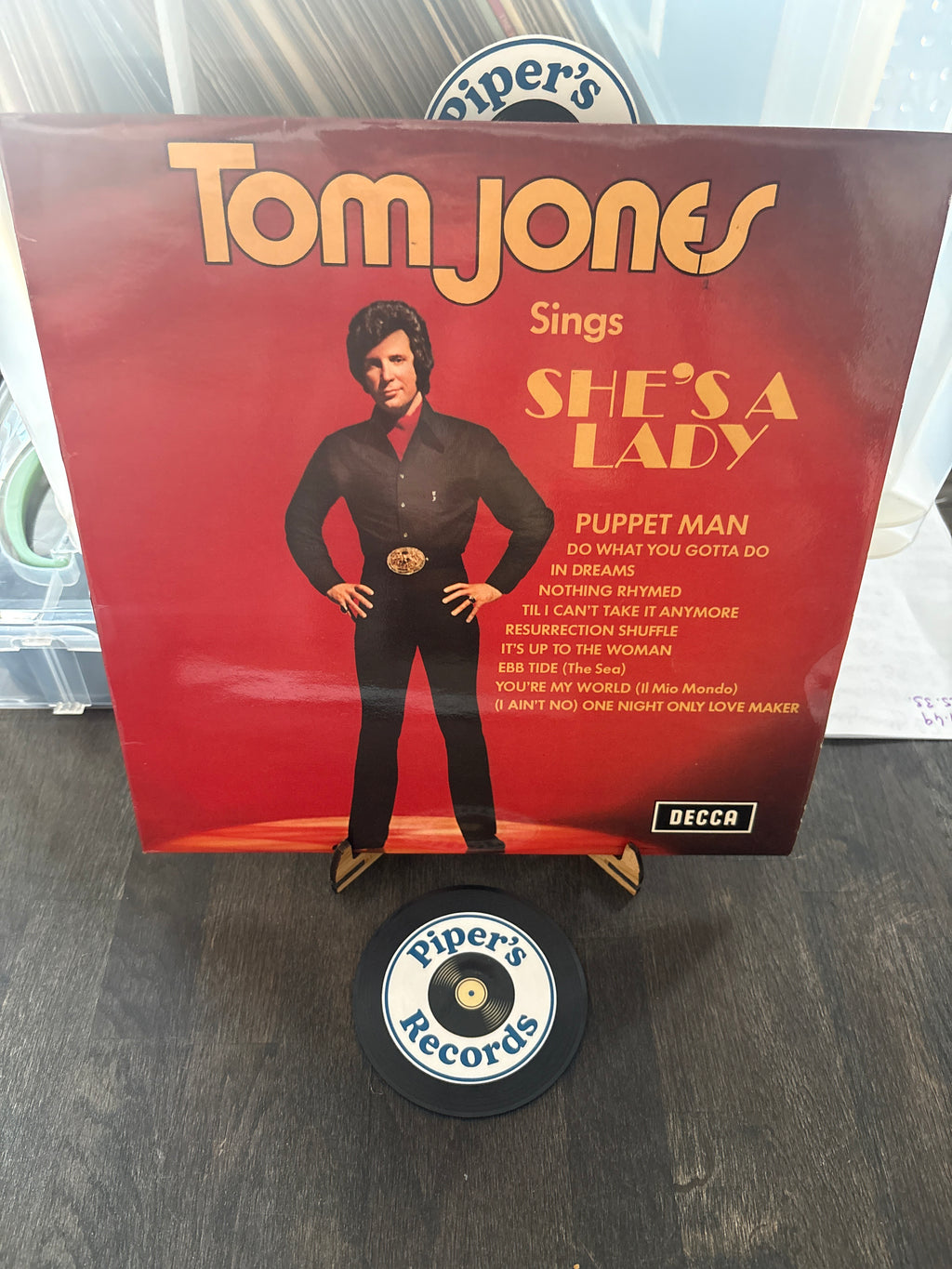 Tom Jones – Tom Jones Sings She’s a Lady (LP, Stereo)