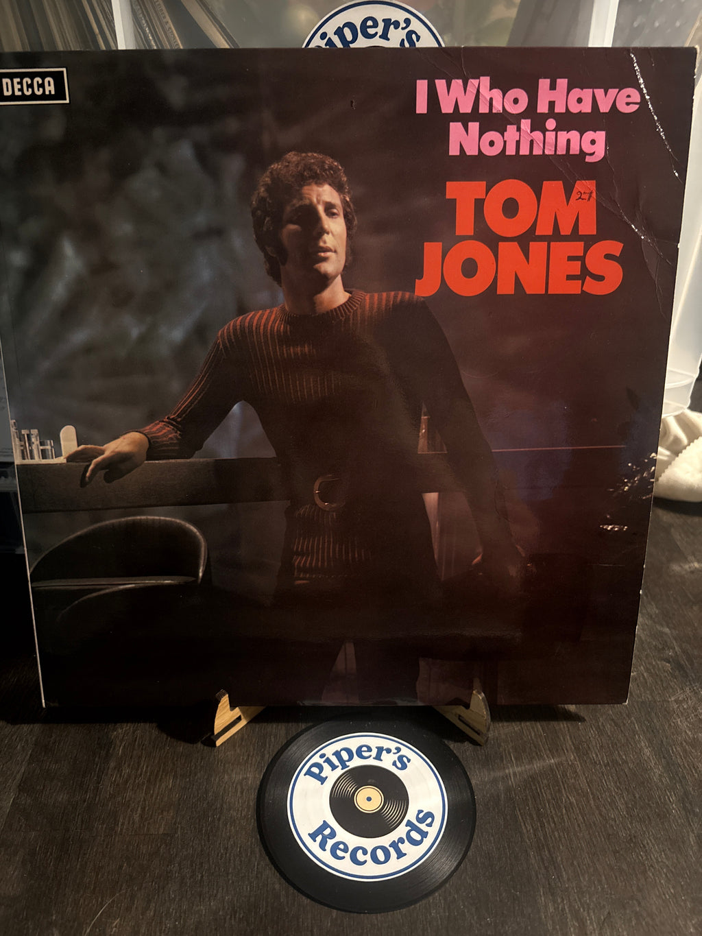 Tom Jones – I Who Have Nothing (1970 UK Decca – SKL 5072)