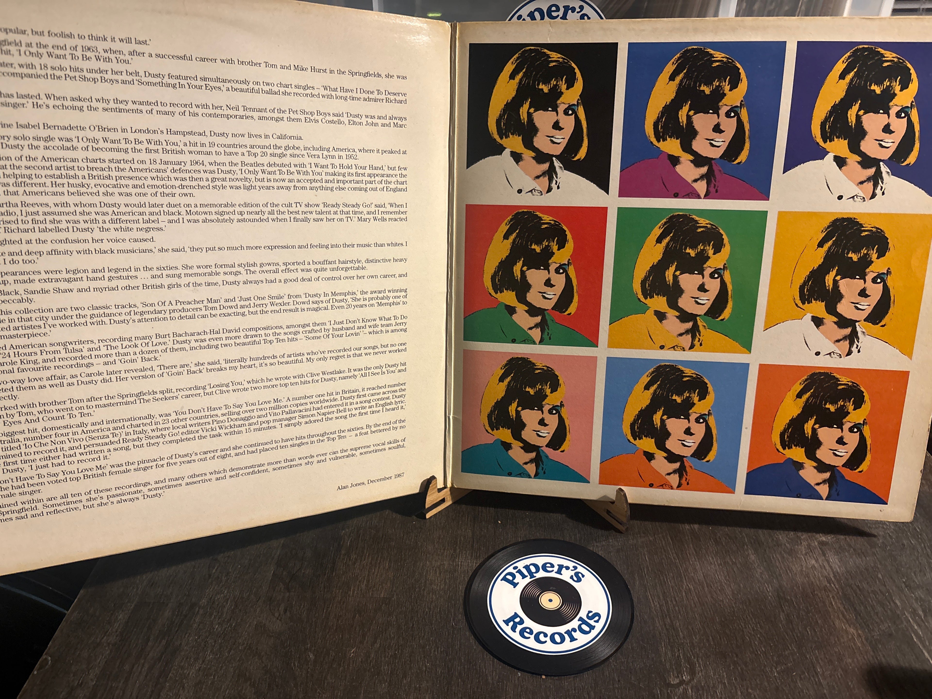 Dusty Springfield – Dusty: The Silver Collection (LP, Compilation, Gatefold)