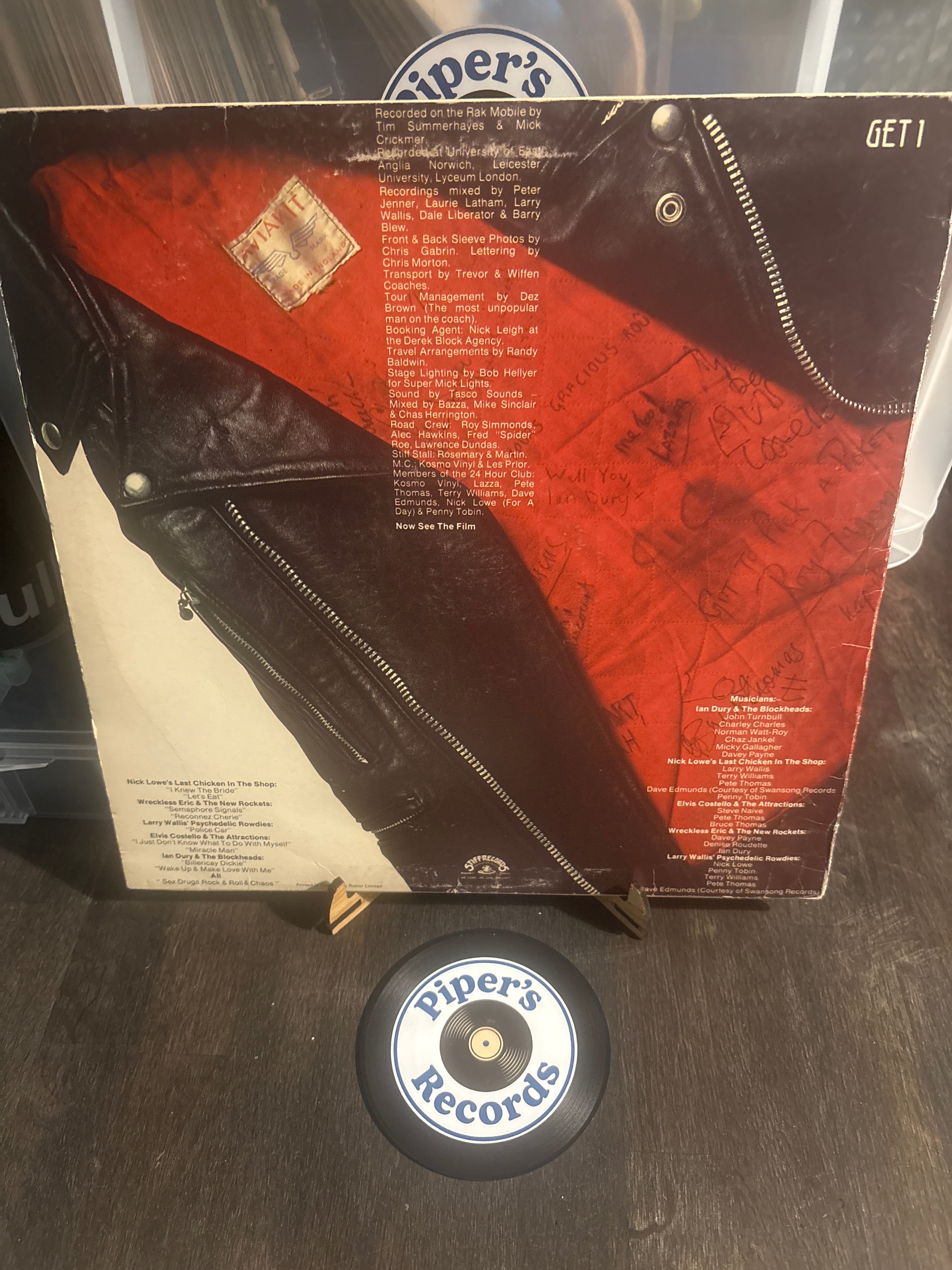 Various Artists – Live Stiffs Live (1978 UK LP)