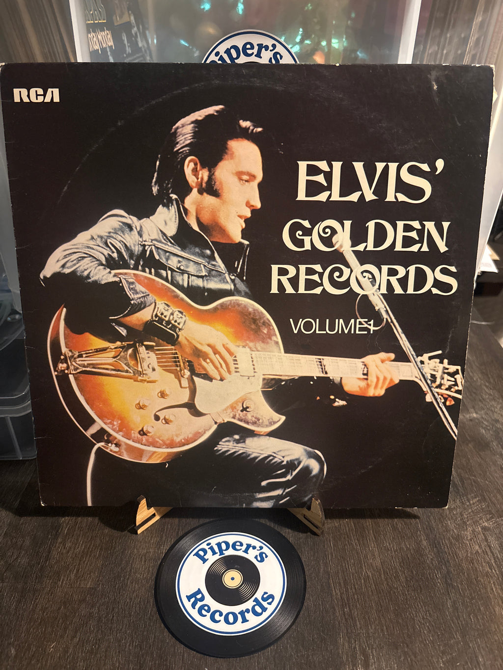 Elvis Presley – Elvis’ Golden Records Volume 1 (LP, Compilation, 1970 UK Reissue)