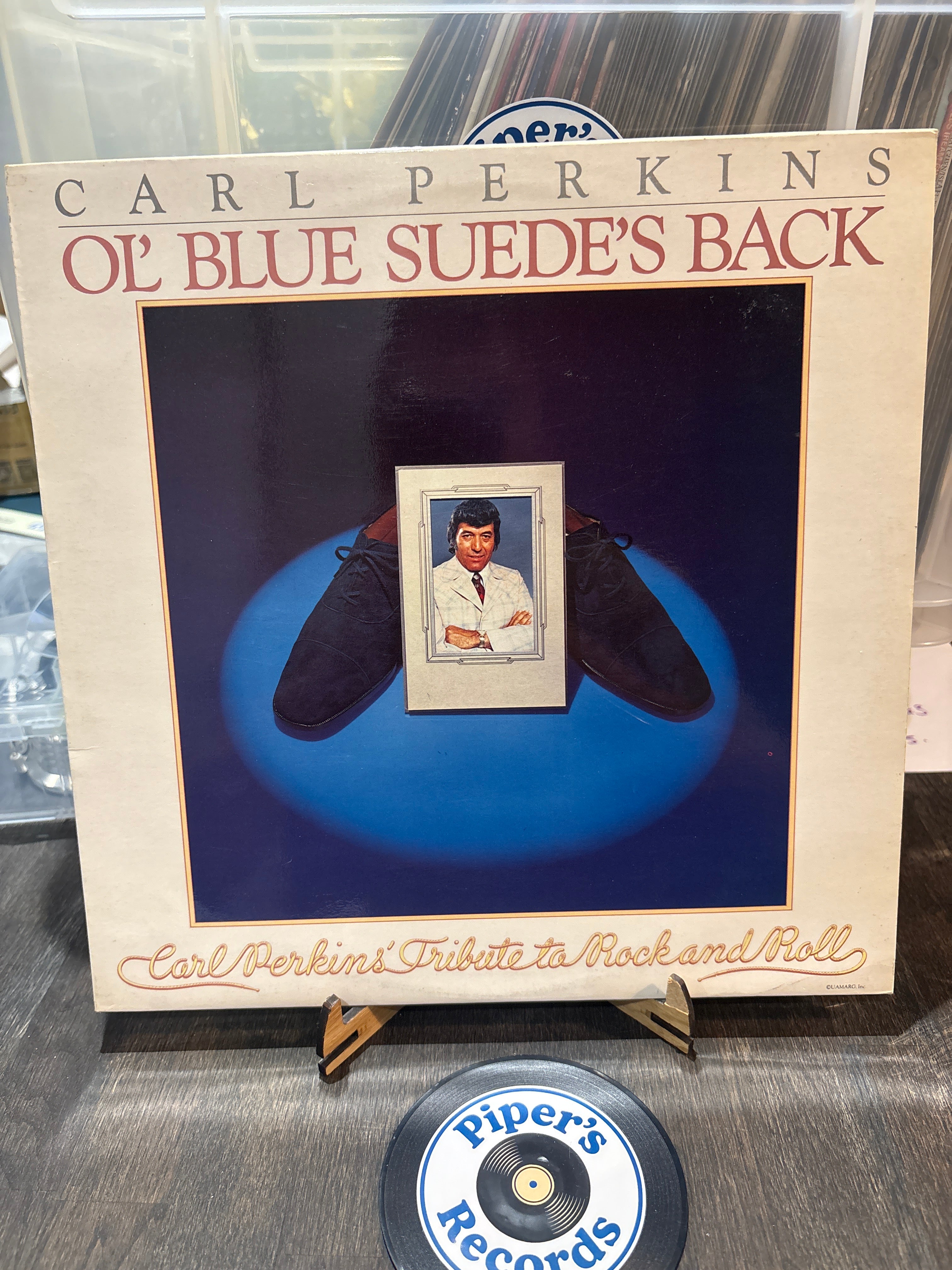 Carl Perkins – Ol’ Blue Suede’s Back (LP)