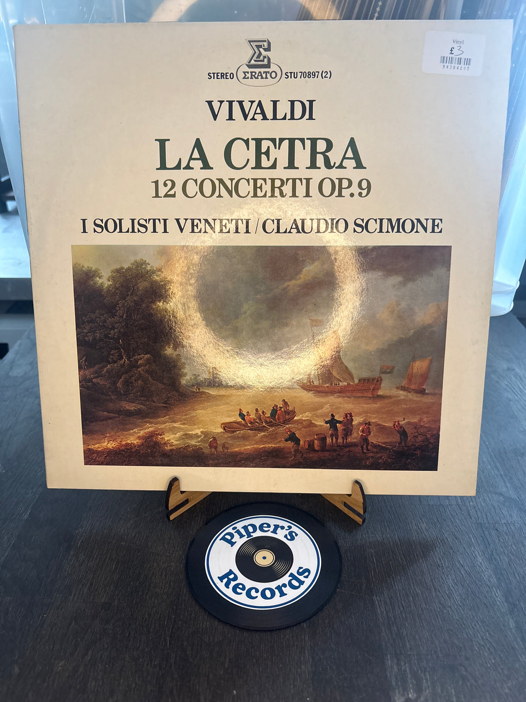 Antonio Vivaldi – La Cetra (Complete Op. 9 Violin Concertos) – 2×LP