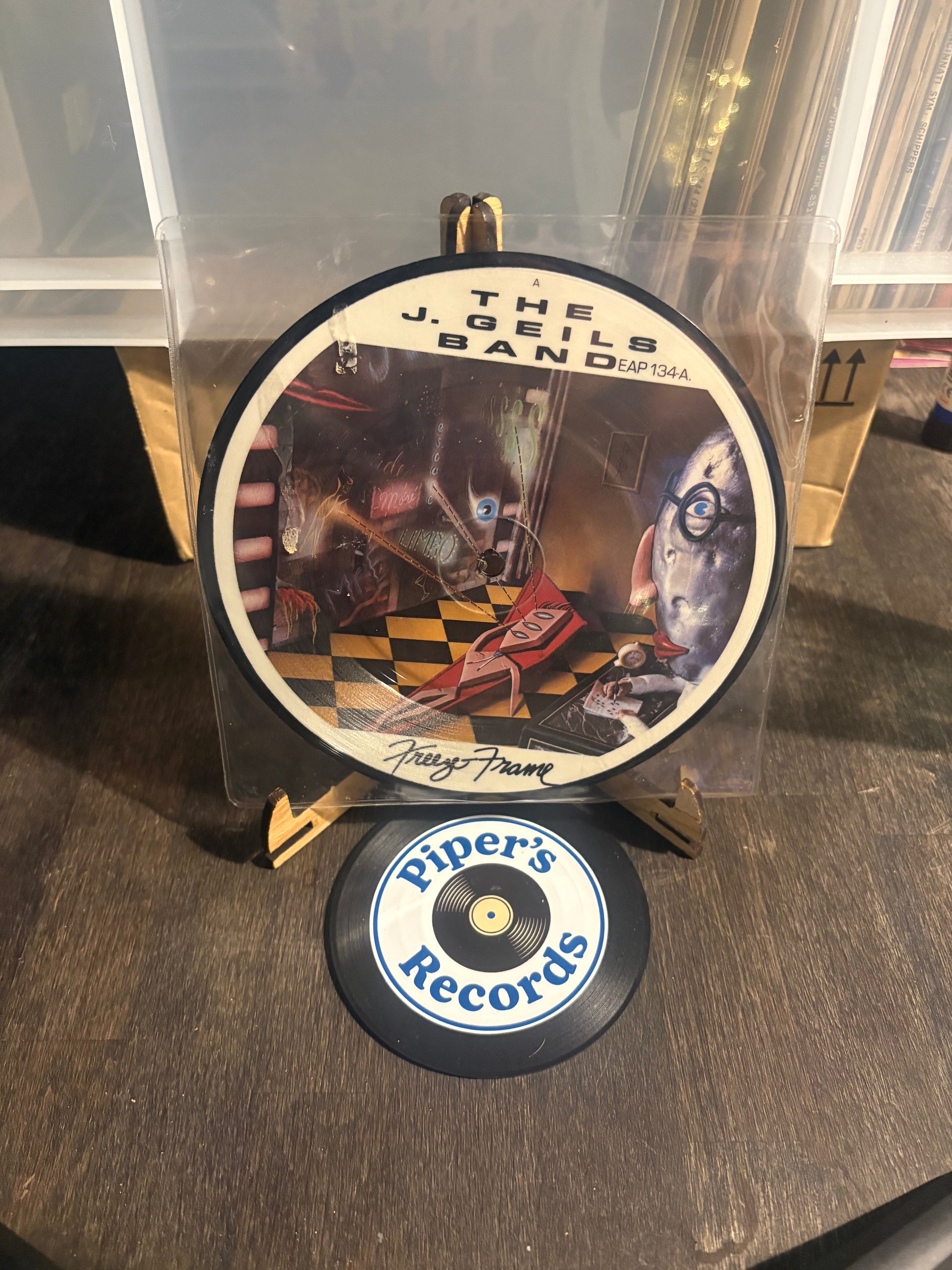 The J. Geils Band – Freeze‑Frame (1981 UK 7" Picture Disc Single)